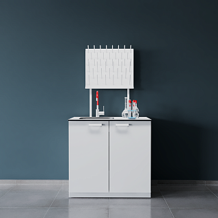 Мойка лабораторная ЛК-900 СМС (кол-во раковин - 1)